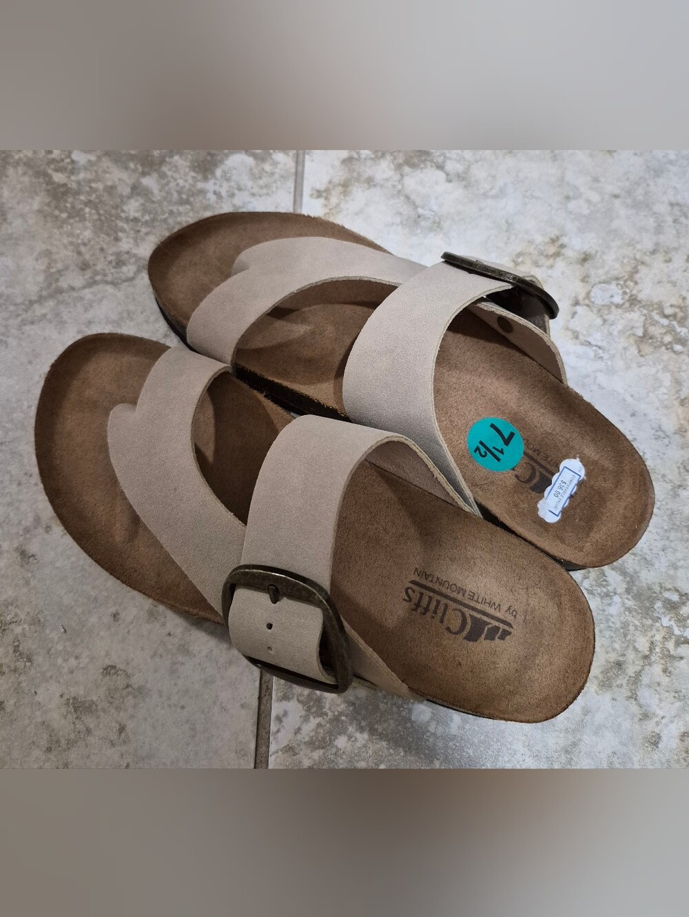 Womens Tan Sandals